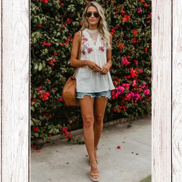 ‼️CLEARANCE PRICE FIRM‼️HP⭐Babydoll Style Tank Top⭐ - Picture 7 of 9